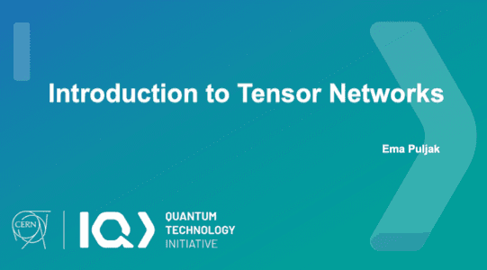 Introduction to Tensor Networks